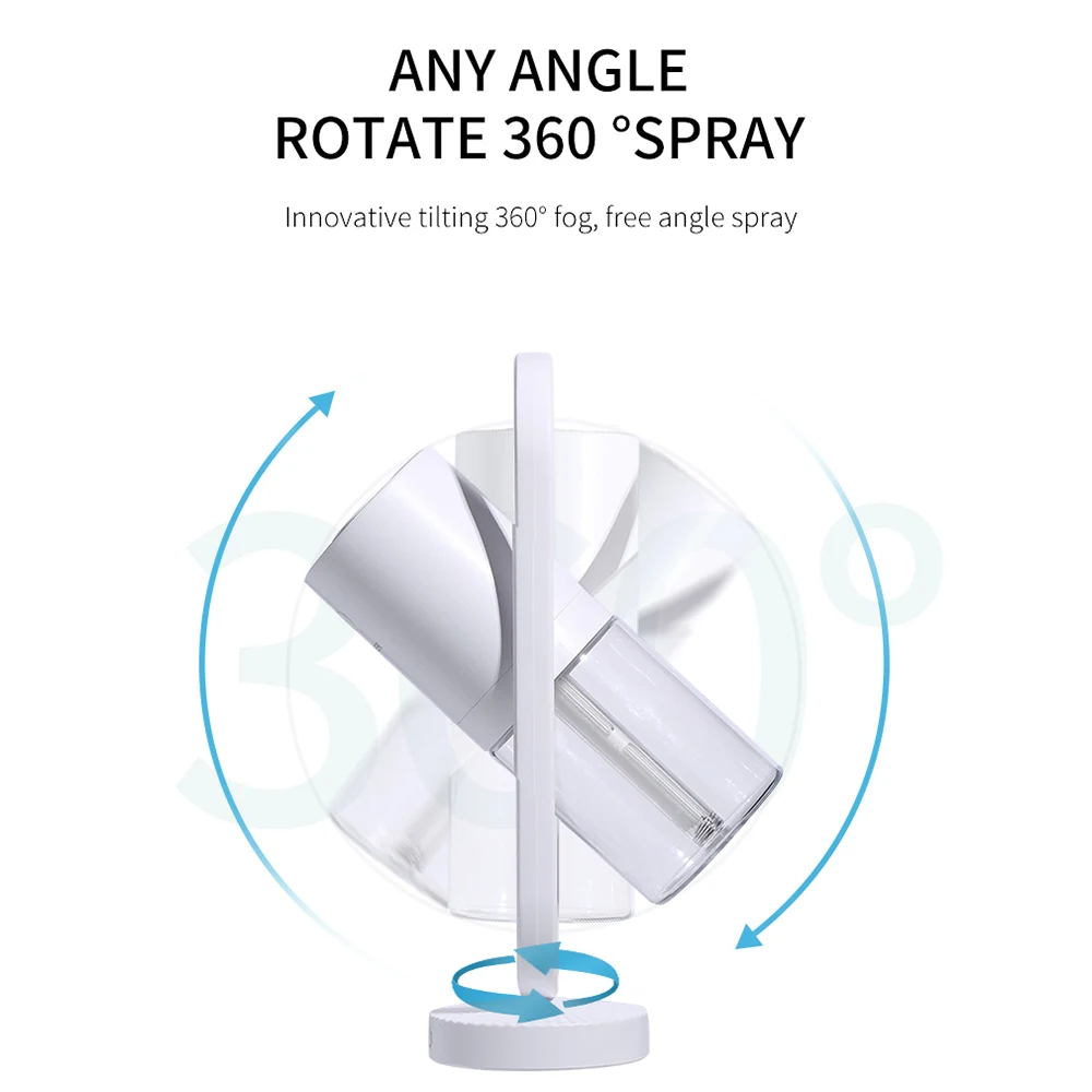 200 мл увлажнитель светодиодный свет ультразвуковой распылитель портативный