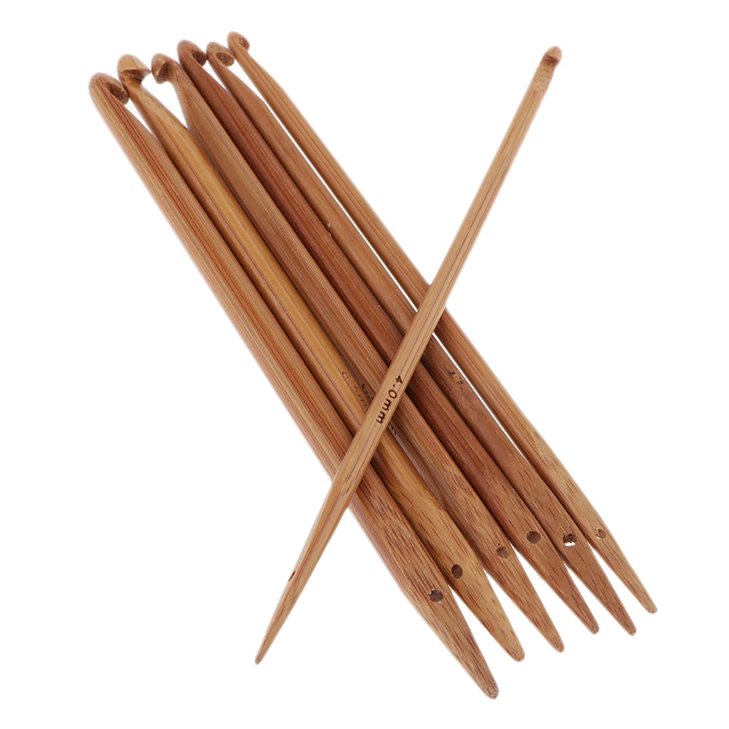 

Бамбук Вязание иглы Набор 7 шт./компл. 7 размеров от 4 мм до 7 мм
