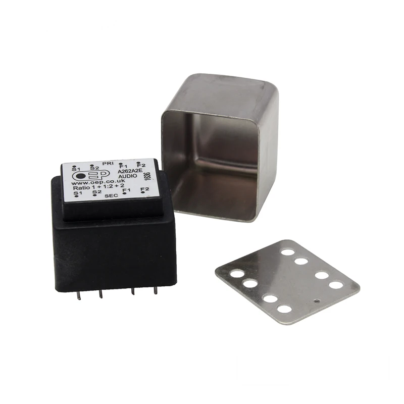 

OEP A262A2E audio isolation transformer 600: 2.4K (1 + 1: 2 + 2) audio transformer,original authentic with shielded shell