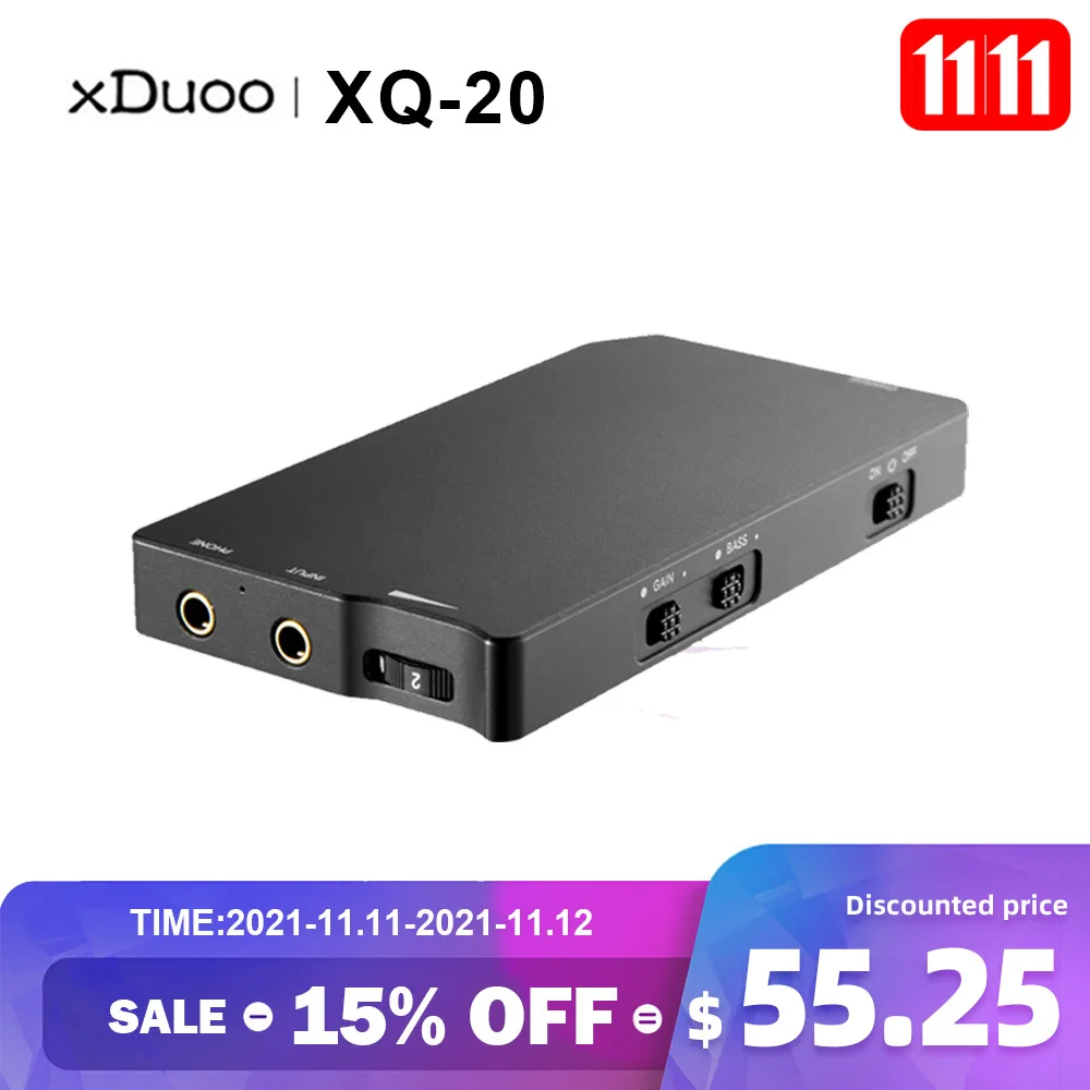 

XDuoo XQ-20 Hi Fi усилитель для наушников Портативный мини усилитель для наушников Ом усилитель для наушников
