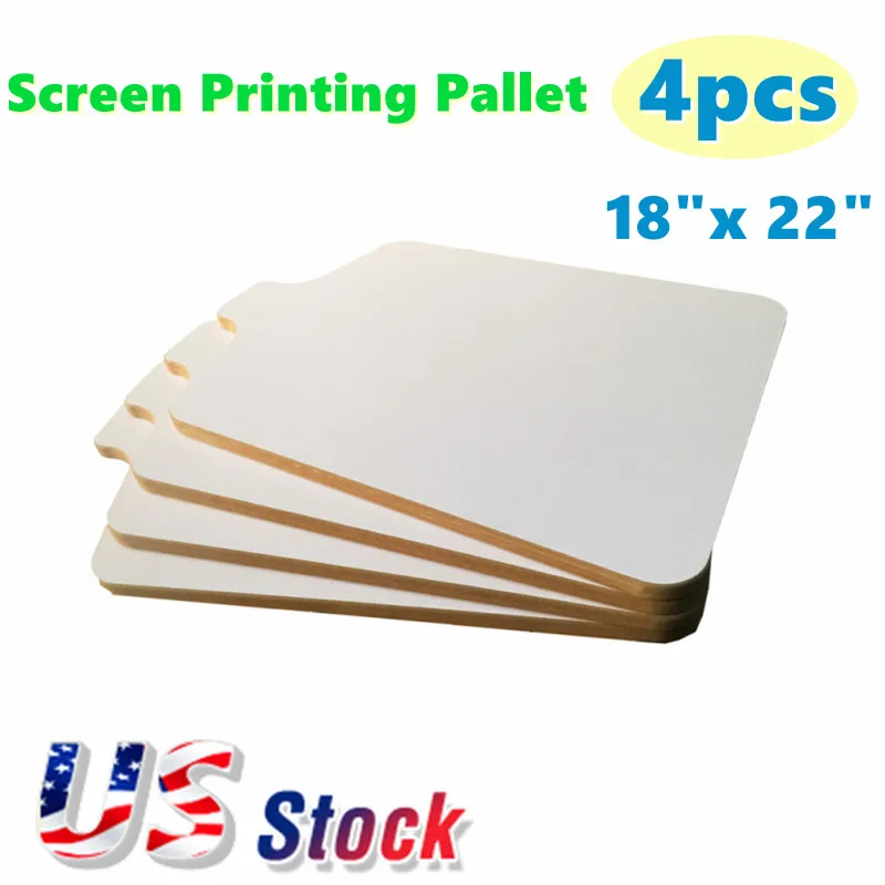 4 pcs-Screen Printing Pallet 18