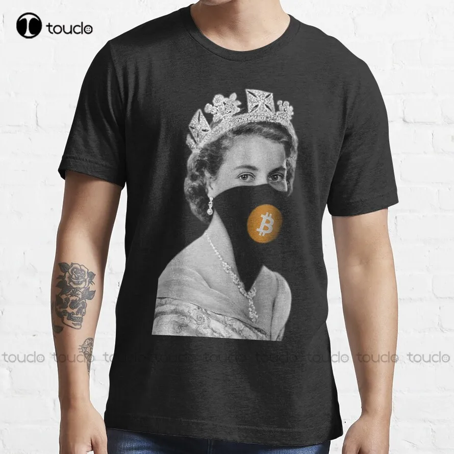 

Queen Bitcoin Bandit Geek Bitcoin Btc Satoshi Money T-Shirt Workout Shirt Custom Aldult Teen Unisex Digital Printing Tee Shirt