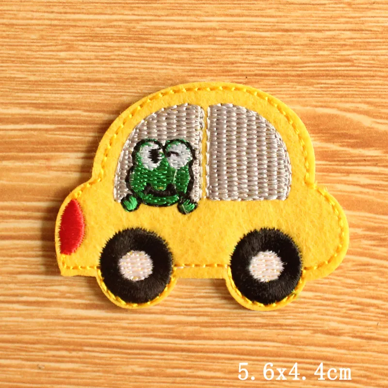 Нашивки для одежды с изображением животных из мультфильма в форме единорога