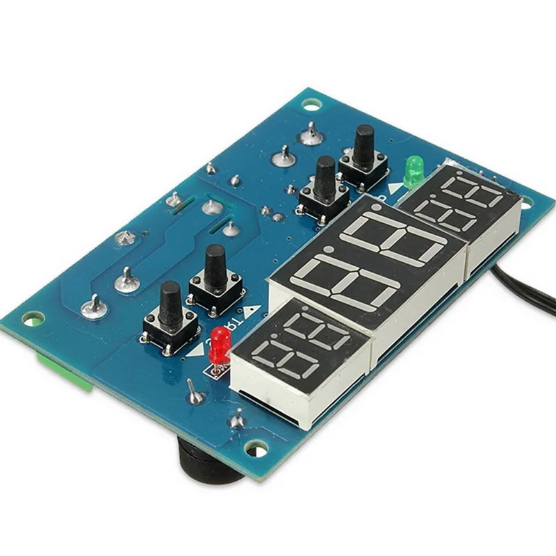 DC 12V цифровой светодиодный Температура контроллер с Водонепроницаемый NTC Сенсор