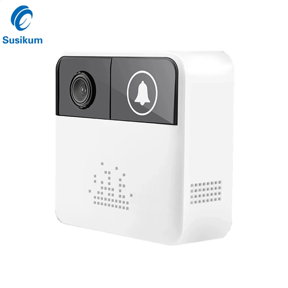 

Wireless Doorbell WIFI Camera 720P Home Security Video Intercom ICSee APP Surveillance Super Mini Digital Door Bell Camera