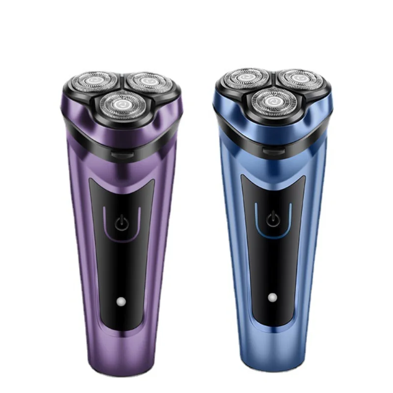 

Electric shaver new 4D veneer three head floating shaver men's three head electric shaver