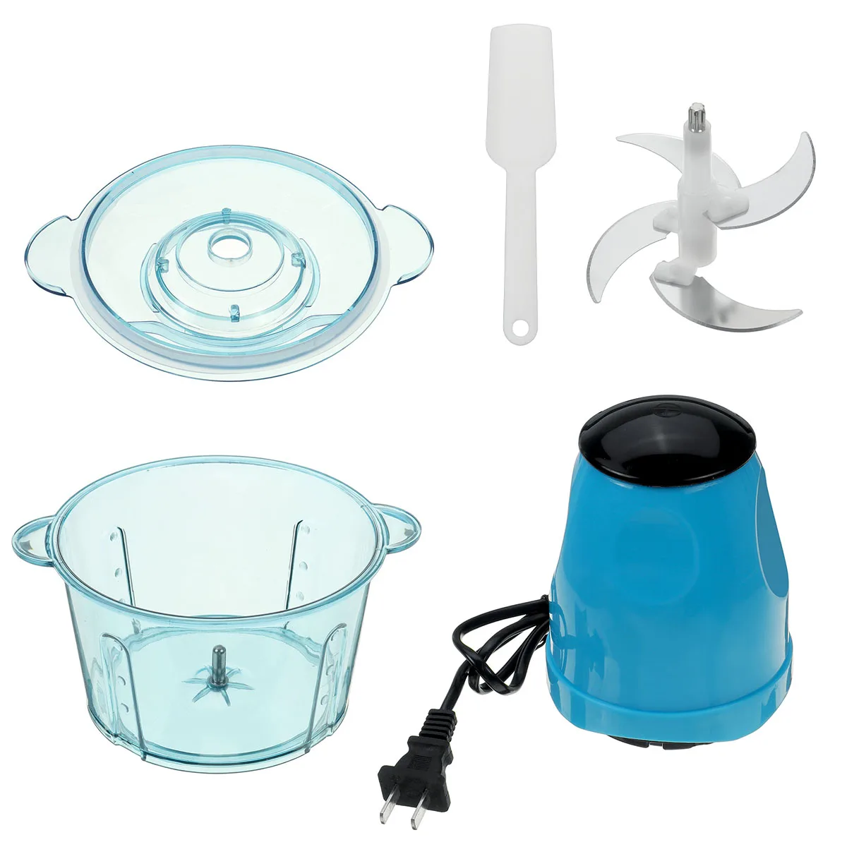 

2L Electric Kitchen Chopper Meat Grinder Shredder Food Chopper Stainless Steel Electric Household Processor Kitchen Tool Cocina