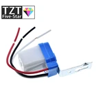 Завеса автоматический ВклВыкл фотоэлемент переключатель уличного света DC AC 220 В переменного тока, 50-60 Гц 10A фото Управление фотореле Сенсор переключатель