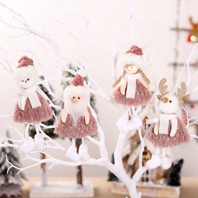 

Christmas Angel Doll Merry Christmas Decorations for Home 2021 Christmas Tree Ornament Navidad Noel Xmas Gifts New Year 2022