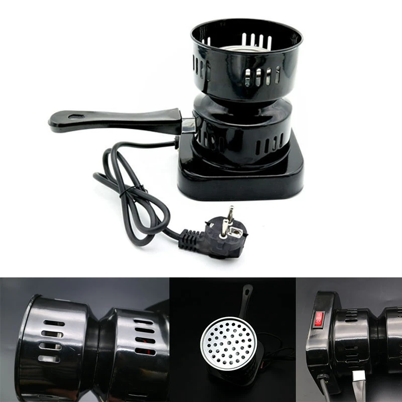 

800W Mini Electric Heater Stove Hookah Charcoal High Tube Small Electric Furnace Eu Plug