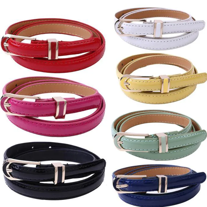 

Women's Fashion Accessories Casual Thin Leisure Leather Belt Belts For Jeans Cinturon Mujer Ceinture Femme