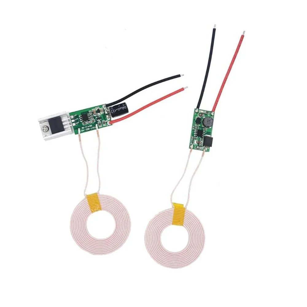 

Taidacent 12V Input Wireless Charger Circuit 12V 1A Output Wireless Charging Module Coil Induction Charge PCBA