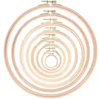 1 шт., 7,5-28 см, вышивка крестиком, деревянная рамка, искусственная вышивка, сарай, сделай сам, круглая петля, Ручное ремесло, швейный инструмент для рукоделия