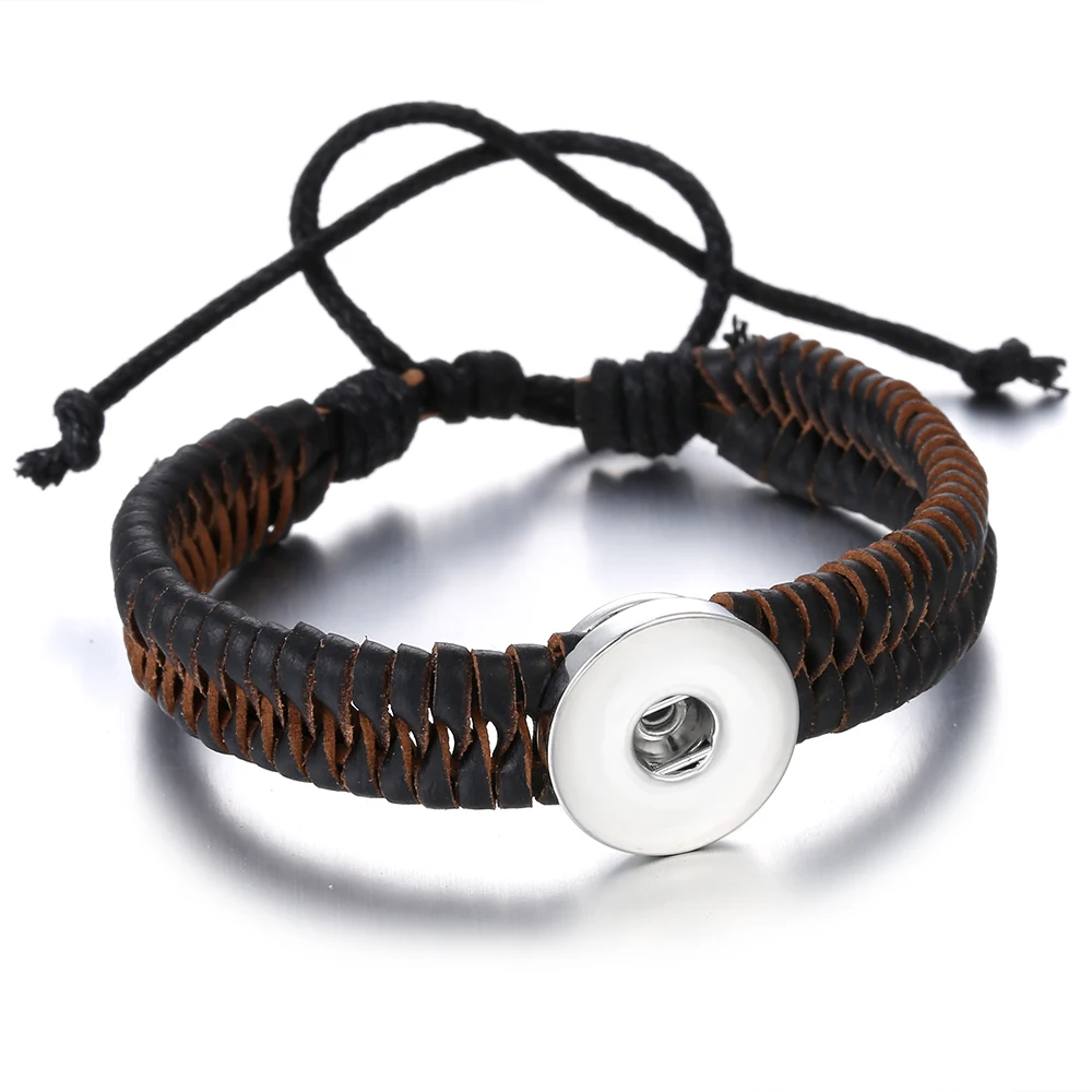 Женский браслет из искусственной кожи 4 цвета 18 мм|Браслеты с шармами| |