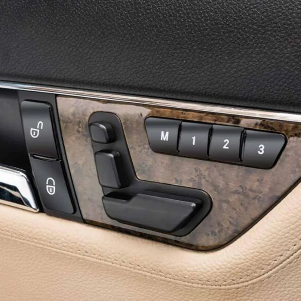 

Parts Button Cover Trim Switch Button Trim ABS Accessories For Mercedes Benz Class W204 W212