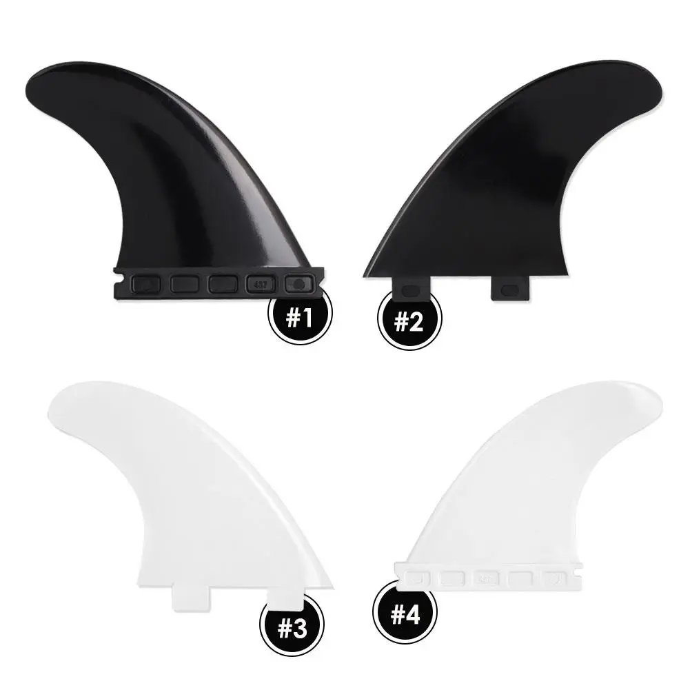 

Portable Surfboard Fins High Quality FCSl Black No Word Beach Surfing Toys Shoal Water Row Board Surf Fins Durable Surfriding