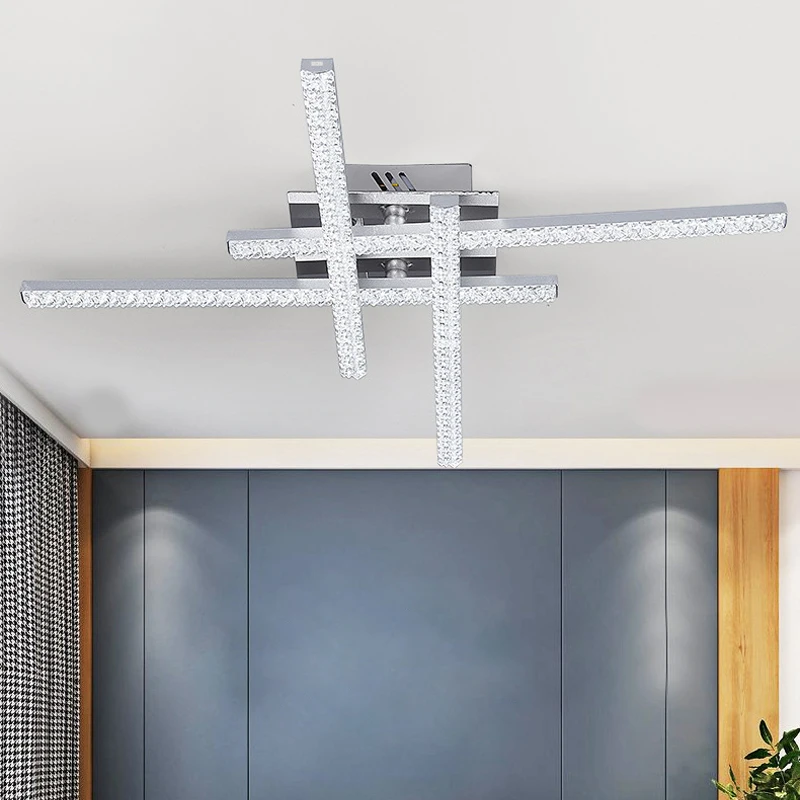 AC85-265V Светодиодный потолочный светильник бар роскошная Алмазная форма 2 3 4 s для