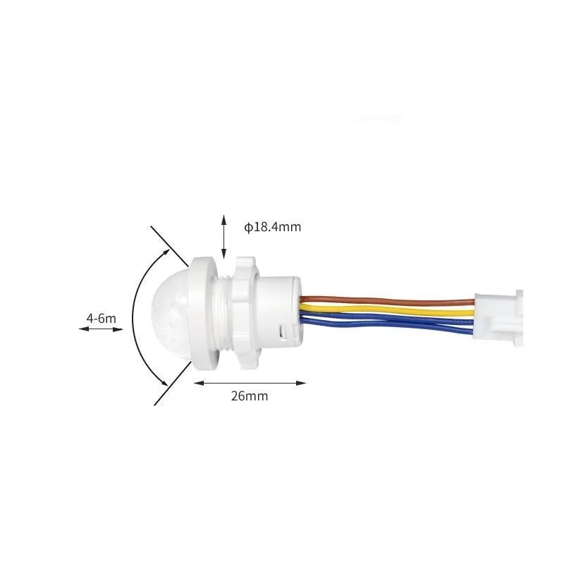 1 шт. инфракрасный датчик движения из PIR переключатель 110V 220V автомобильный