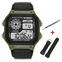 army sport watches men waterproof dual display alarm reloj deportivo led digital watch men reloj hombre relogio masculino new