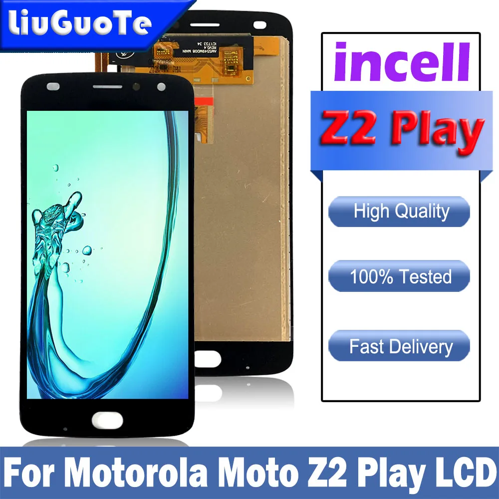 100% протестированный дисплей для Motorola Moto Z2 Play XT1710 01/07/08/09/10 ЖК сенсорный экран