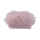 1 м, украшение из страусиных перьев, 2021, 8-10 см