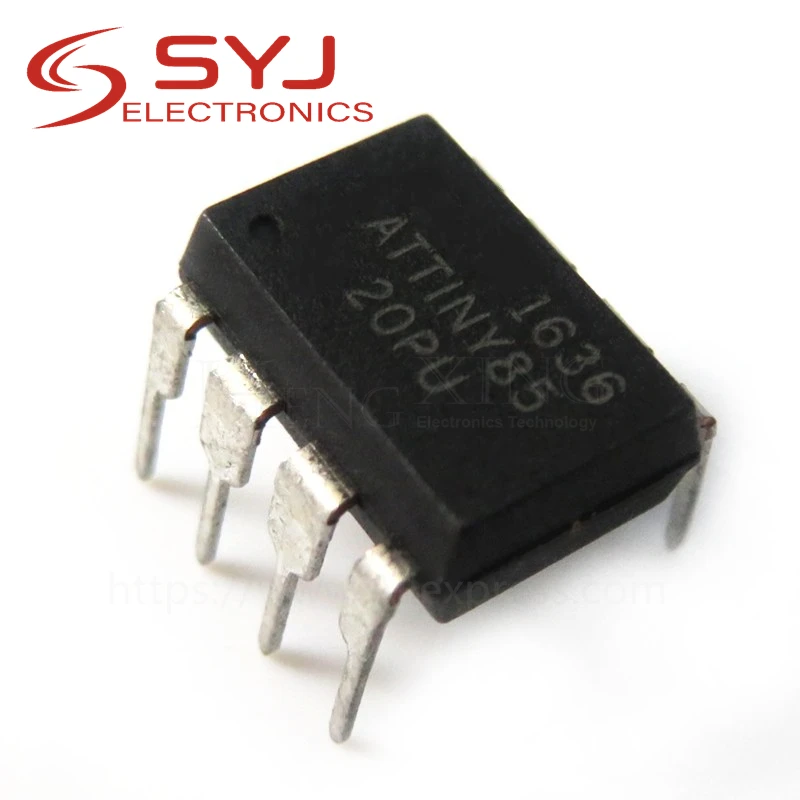 2pcs/lot ATTINY85-20PU DIP-8 ATTINY85 DIP8 85-20PU ATTINY85-20 DIP new original In Stock