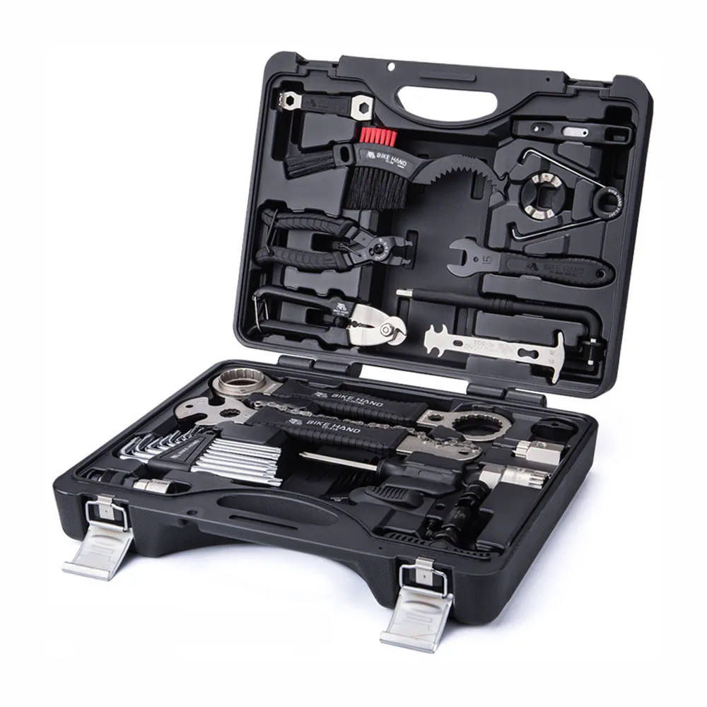 

20 в 1 инструмент для ремонта велосипедов коробка Многофункциональный велосипед Техническое обслуживание Набор инструментов с хранения Чех...