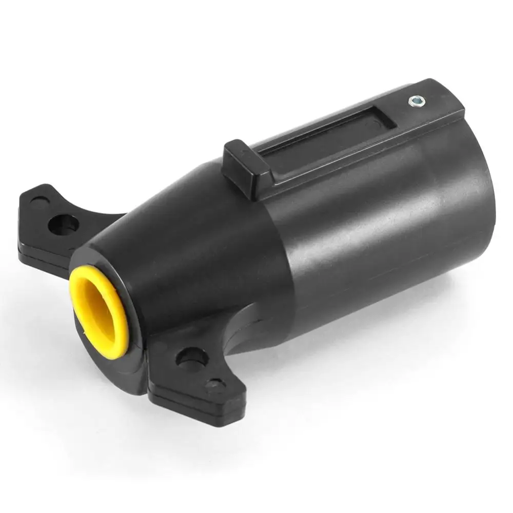 7-hole Trailer Plug Blade Circular Connector RV Parts 12V Towbar Tow-trailer End Supply for Your Caravan and Truck. | Автомобили и