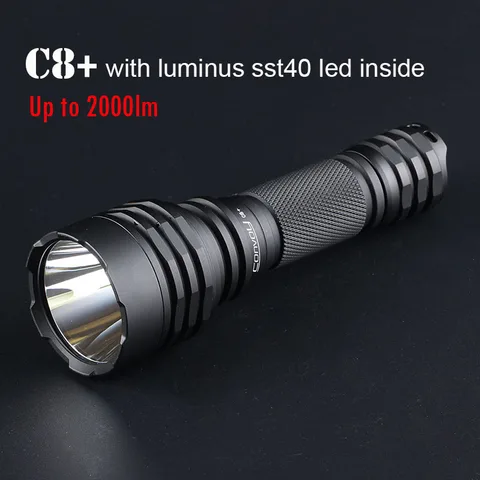 Фонарик Convoy C8 Plus с Luminus SST40