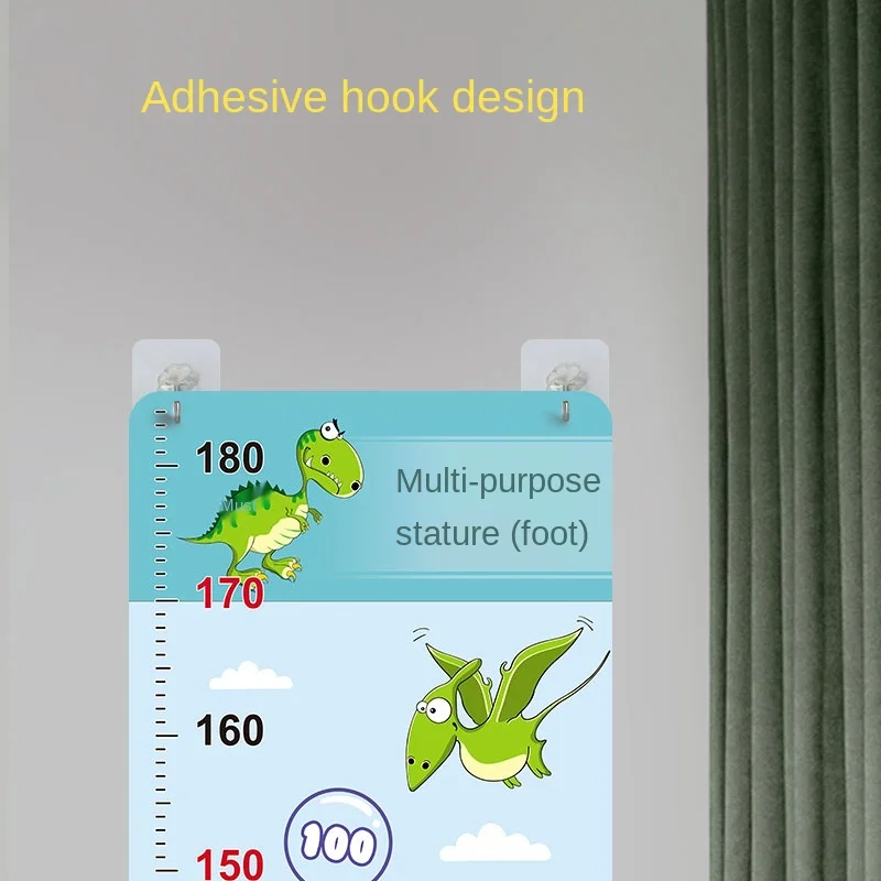 

Montessori Child Growth Ruler Toys For Kids 2 To 4 Years Old Indoor Outdoor Sports Game Height Sticker Toy Sticky Ball Boys Gift