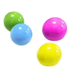 4 шт. липкие шарики, игрушки для снятия стресса, флуоресцентный липкий настенный шарик, липкий шарик для мишени, игрушки для декомпрессии, подарок для детей, декомпрессия