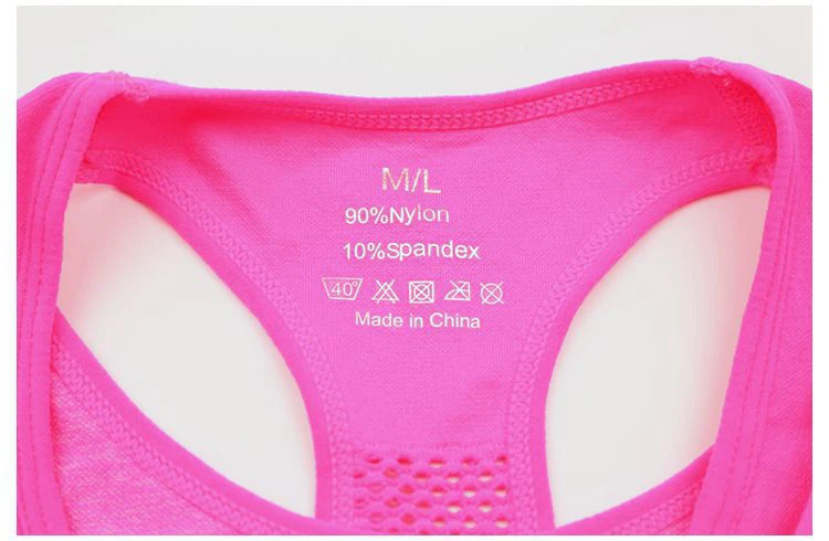 

New Fashion Sports Sexy Bra Breathable Comfortable Shockproof Yoga Running Fitness Beauty Vest Seamless Underwear Women