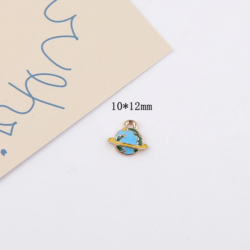 10 шт. хит продаж серьги модные звезды луна ракета сплав масло подвеска трендовые