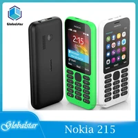 nokia 215 refurbished original mobile phones dual sim card 2g gsm 1100mah unlocked cheap celluar phone dual sim pictures