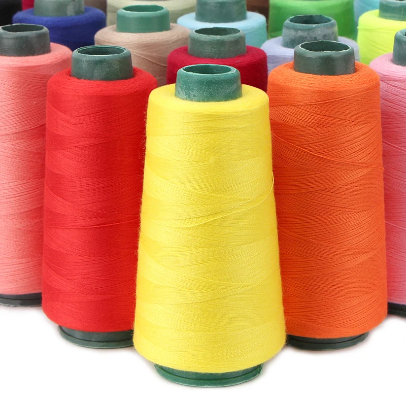 

Wholesale sewing thread 3000yards / 402 polyester high speed copy line sewing thread / sewing machine thread-1
