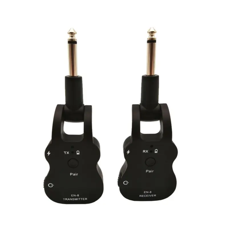 Гитарный звукосниматель 2 4 ГГц с Перезаряжаемые литий Батарея Plug and play цифровой