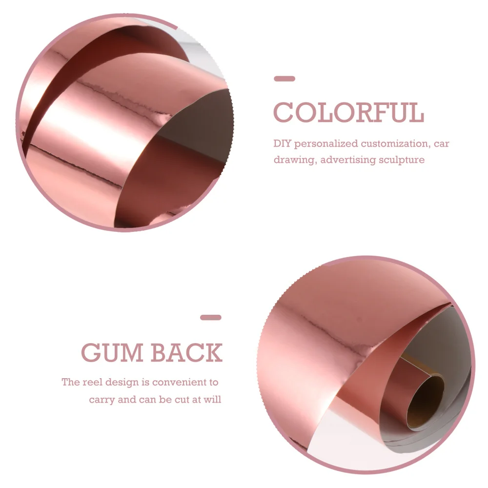 

1 Roll Self-adhesive Vinyl Sheets Craft Making Accessory DIY Material for Home