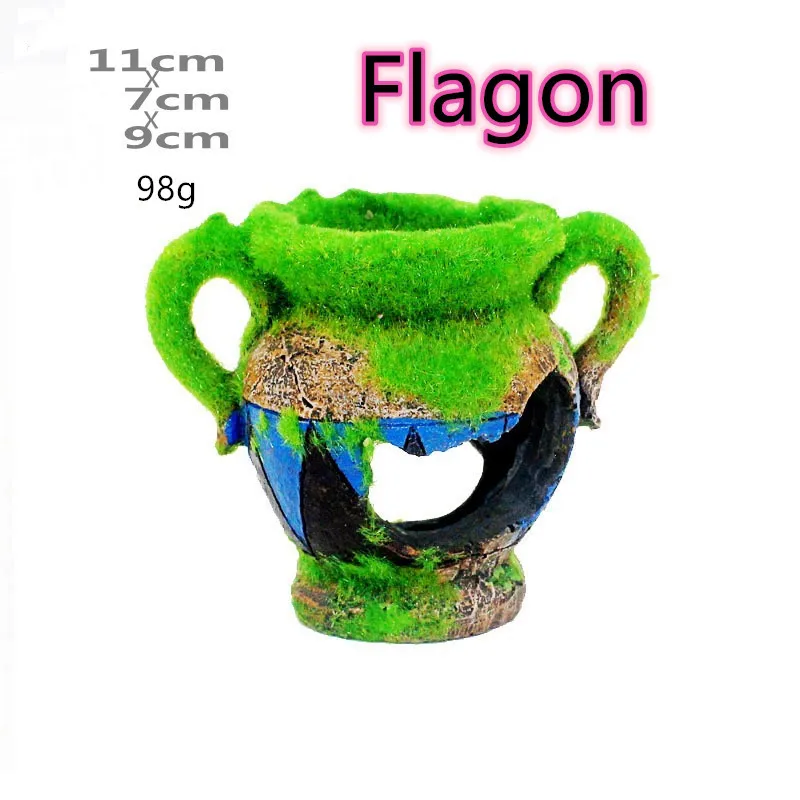 Маленькое украшение из смолы ландшафтное декоративное моховое Коралловое