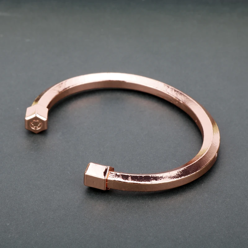 2 вида стилей модные манжеты браслеты для женщин розового золота браслет