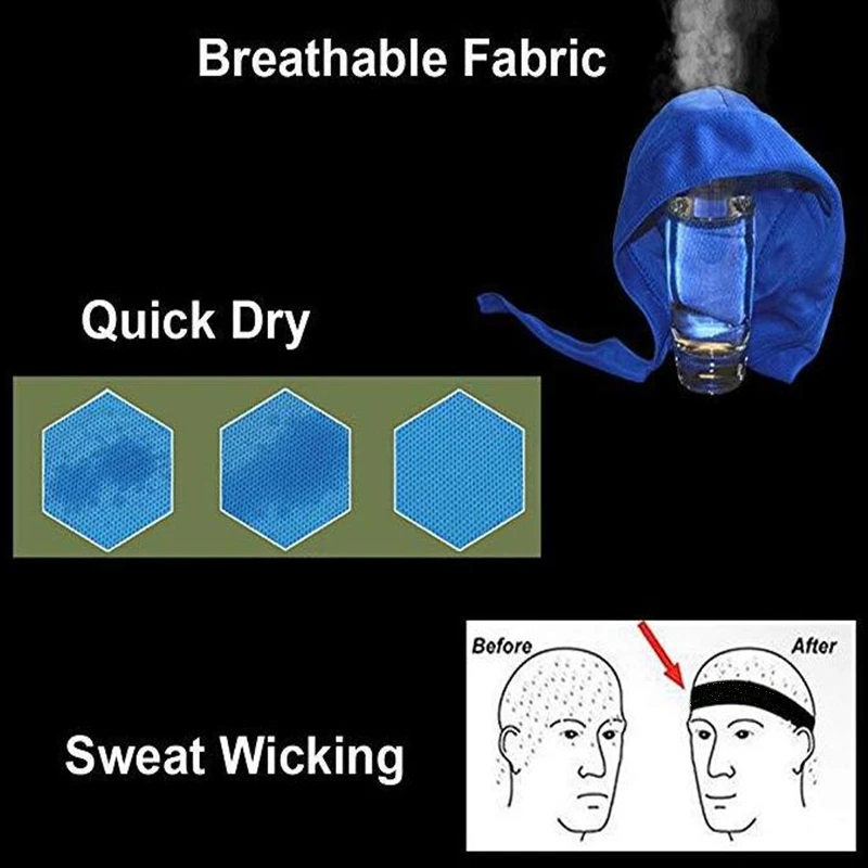 Шапка для велоспорта быстросохнущая дышащая шапка головной шарф Летняя мужская