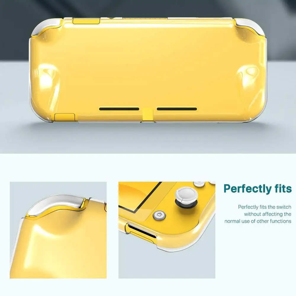 Нескользящий защитный чехол-накладка Nintendo Switch Lite с удобными мягкими рукоятками