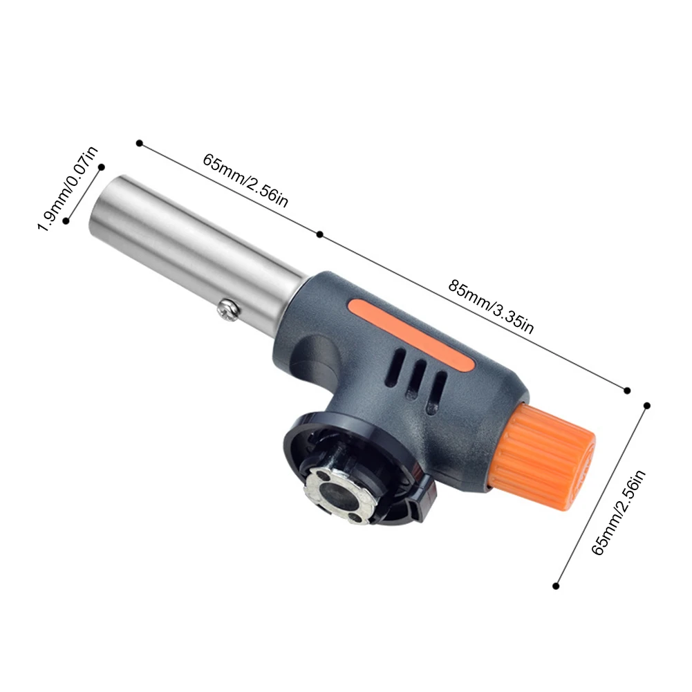 

Welding Gas Flamethrower Portable Lgnition Butane Burner Baking Picnic BBQ Camping Outdoor Hiking Heating Flame Torch Gun