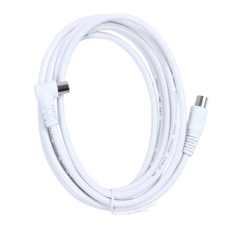 3 м антенна телевидение PAL папа F Тип коаксиальный кабель Разъем Dell | Электроника