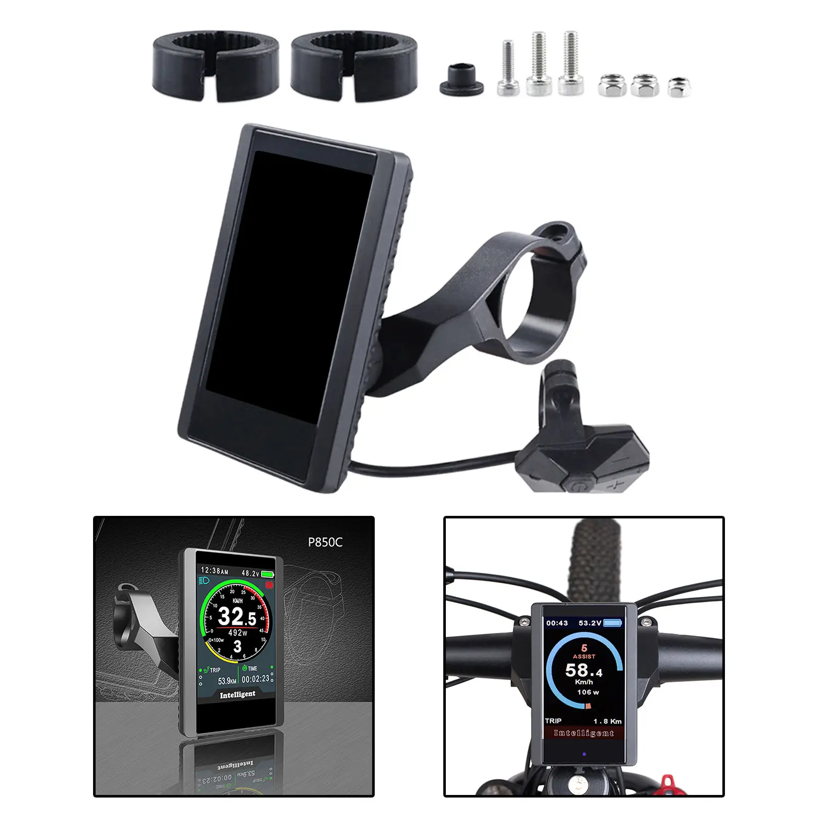 

Водонепроницаемый ЖК цифровой велосипедный компьютер Спидометр для велосипеда