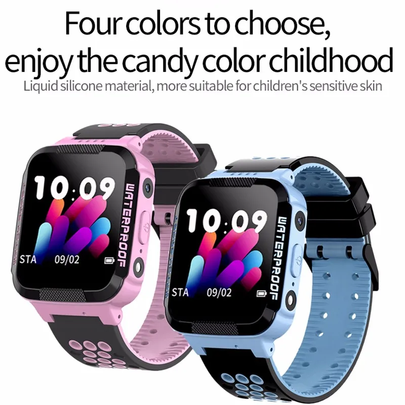 Детские Смарт часы LBS позиционирование с камерой SOS детские телефоном голосовым