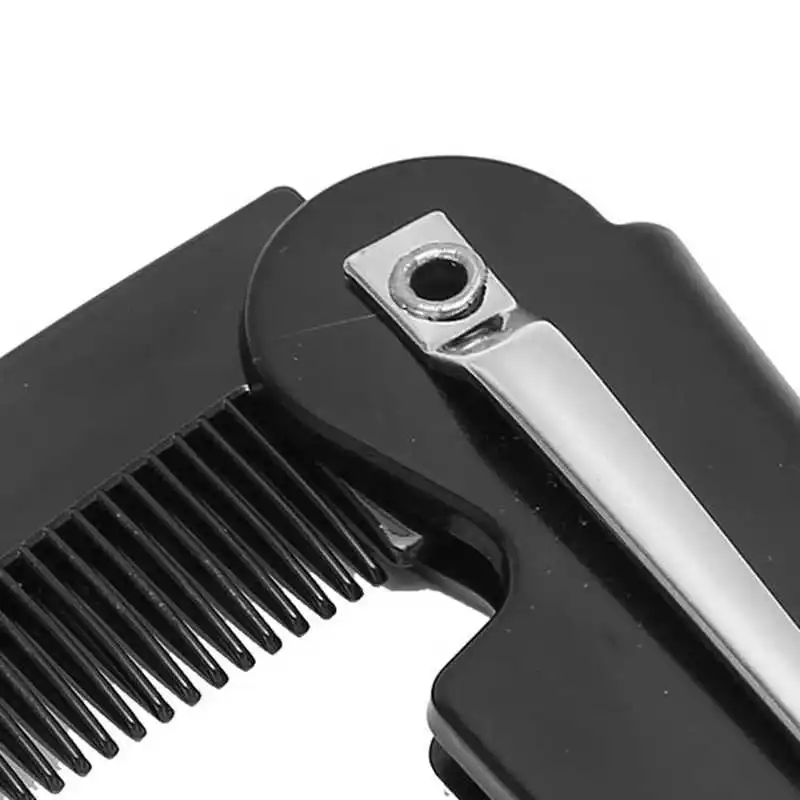 

Mustache Folding Comb Men Folding Pocket Comb Mustache Beard Styling Comb for Travel Office Daily Life Mustache Beard Styling