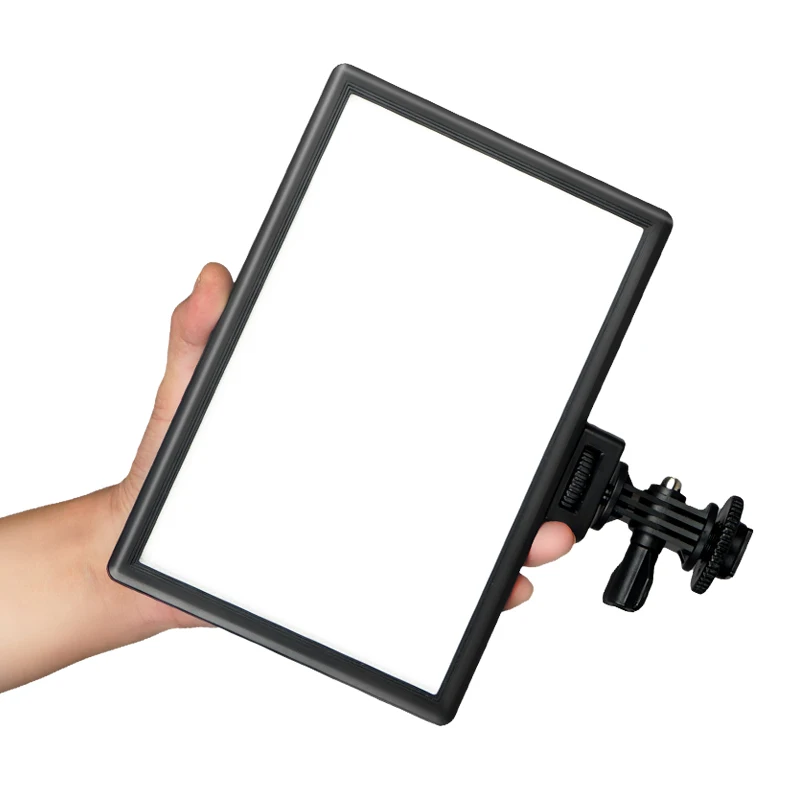 

LED Video Lighting L122t 2 sets Panel EU Plug Photography Lighting Light Stand Clamp Stand For Live Stream Photo Studio Lamp