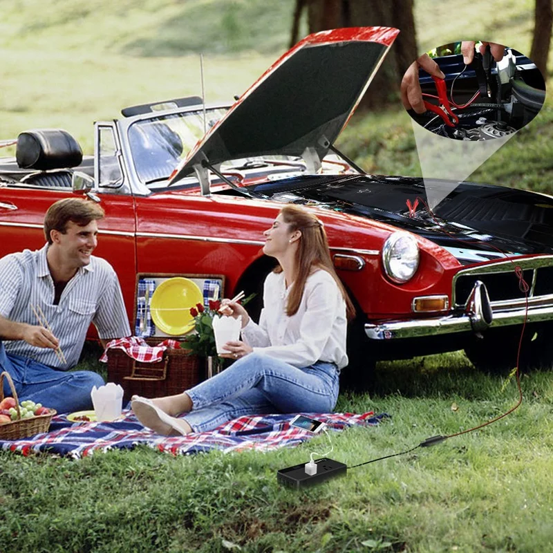 Новый 12V / 24V Автомобильный удлинитель для прикуривателя пыле Водонепроницаемый