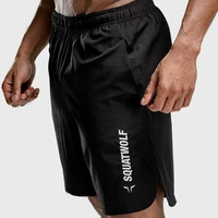 fitness shorts men gyms bodybuilding loose short pants joggers workout thin quick dry beach shorts male casual crossfit clothing