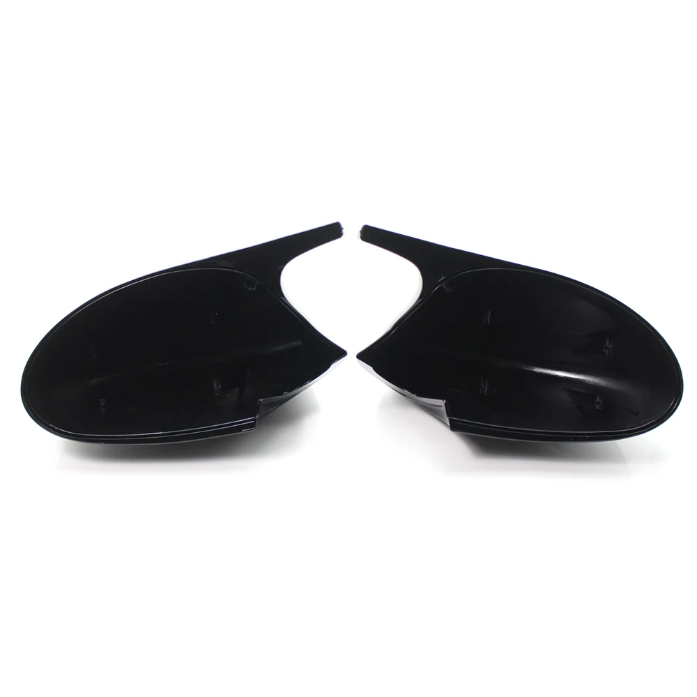 1pair for bmw e87 e81 e82 e90 e91 e92 e93 rear view side case trim abs carbon fiber style car rearview mirror cover free global shipping